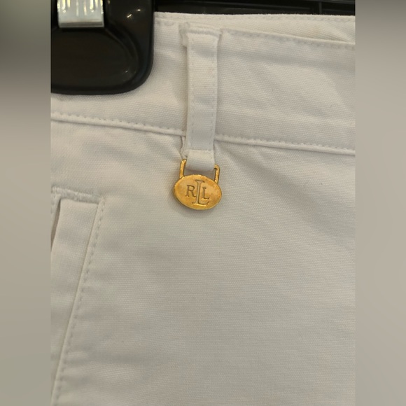 LAST CHANCE! 3/$50 Lauren Ralph Lauren Slim White Pants - Picture 4 of 7